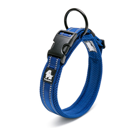 Collier anti-étranglement pour chien, sécurité renforcée et confort absolu.