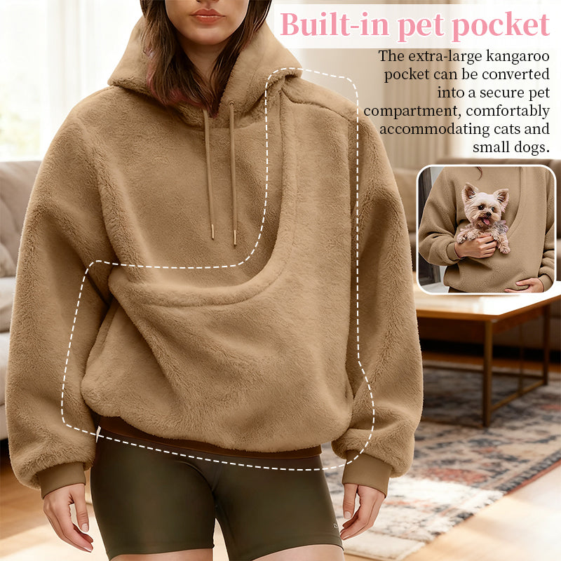 Sweat à Capuche pour Animaux, Sac de Transport Pratique