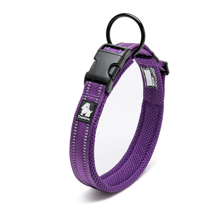 Collier anti-étranglement pour chien, sécurité renforcée et confort absolu.