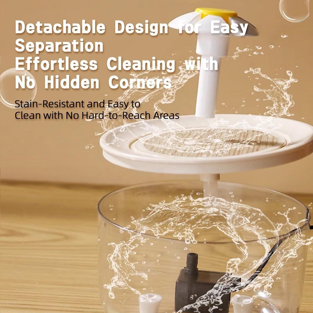 Fontaine à eau pour chats et chiens 1200ml silencieuse