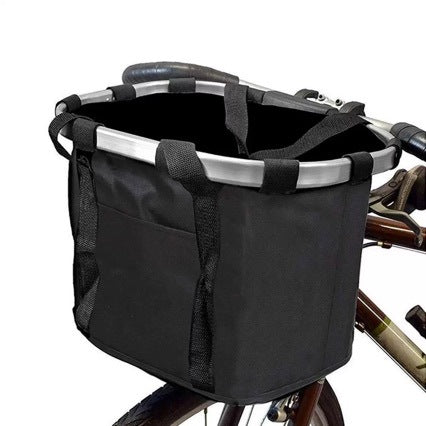 Panier de vélo pliable en toile Oxford pour animaux