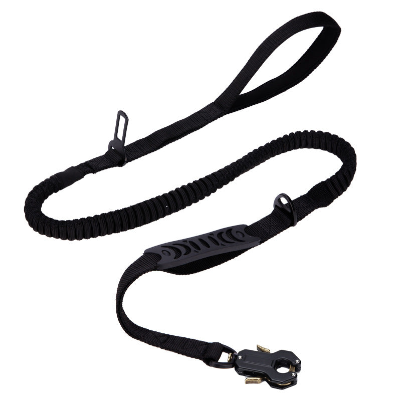 Laisse pour chien en nylon élastique anti-choc