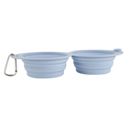 Gamelle Pliable en Silicone pour Chien et Chat - Papapattes