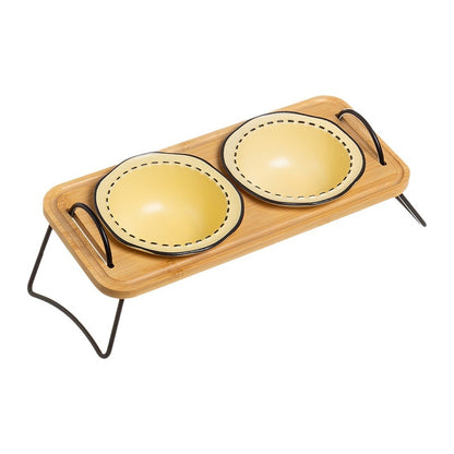 Gamelle céramique anti-basculement pour chat - Papapattes