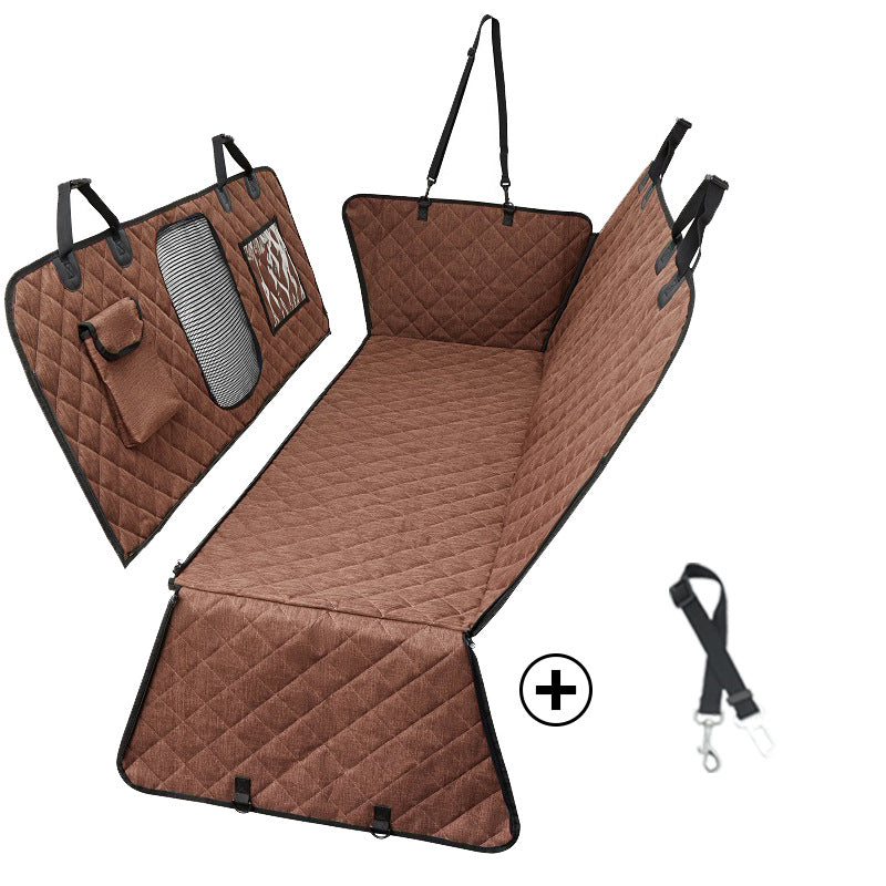 Tapis de Siège Auto Imperméable Divisible - Pour Animaux