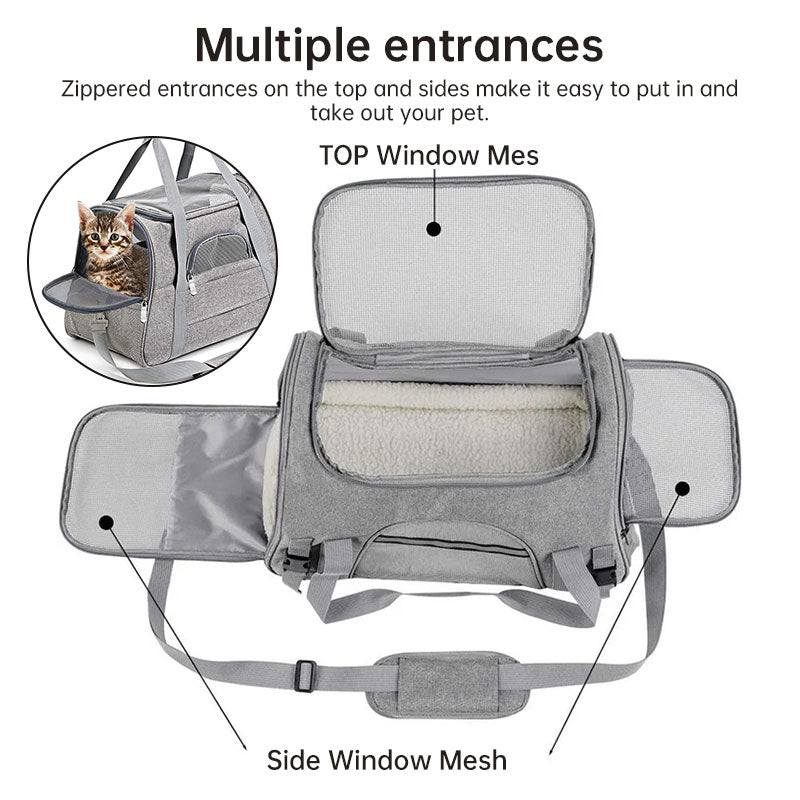 Sac de transport pliable pour petits animaux
