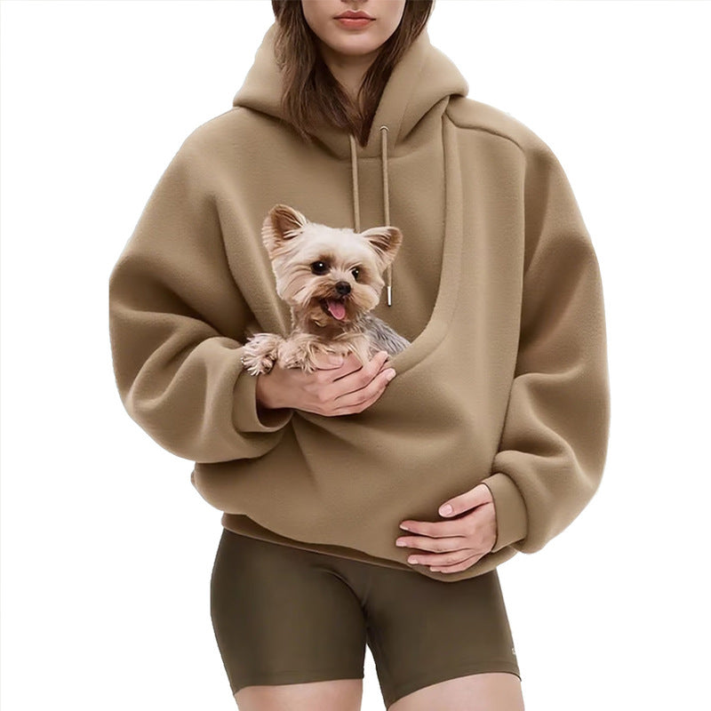 Sweat à Capuche pour Animaux, Sac de Transport Pratique