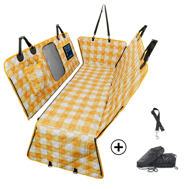 Tapis de Siège Auto Imperméable Divisible - Pour Animaux