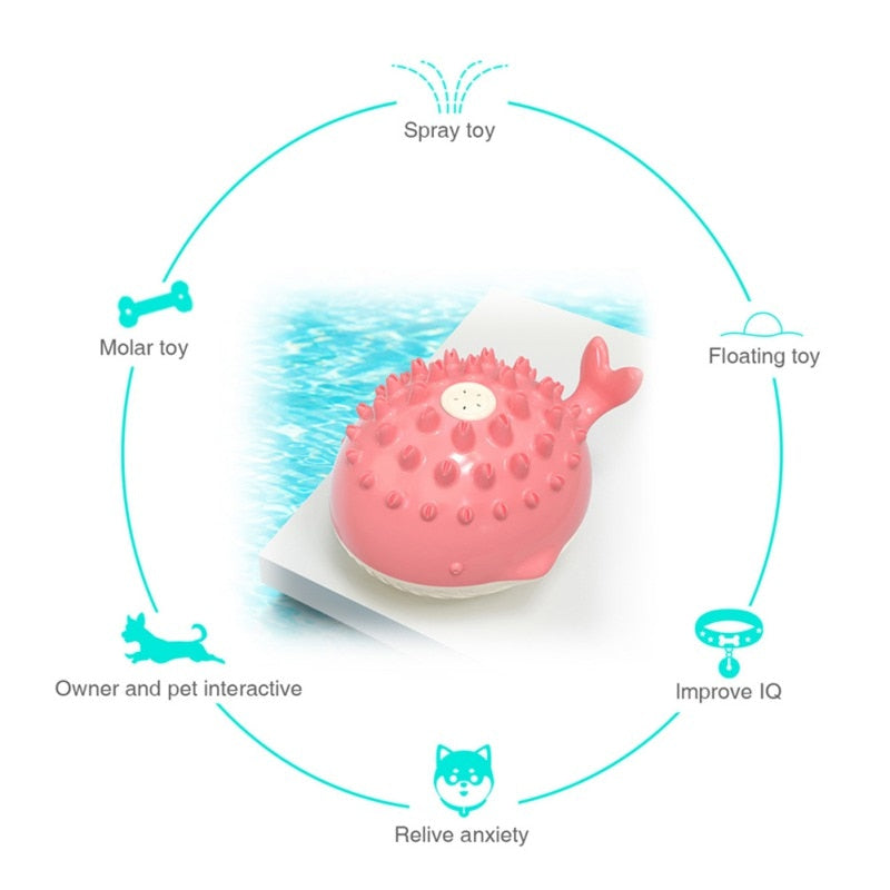 Jouet interactif pour chien - Crocodile flottant amusant