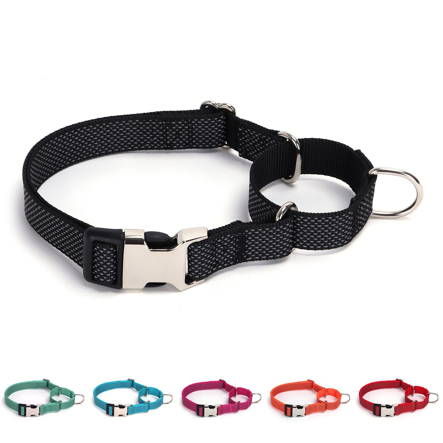 Colliers martingale réfléchissants pour chiens - Sécurité et confort
