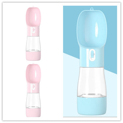 Gobelet multifonction pour animaux, pratique pour les balades.