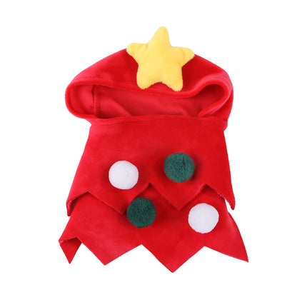 Costume de Noël festif pour chiens et chats, parfait pour les fêtes