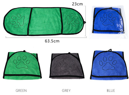 Serviette de Bain Absorbante pour Chien - Papapattes