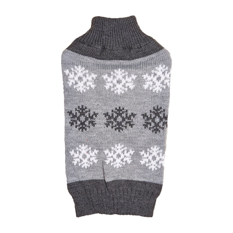Pull de Noël Gris et Marron pour Chien - Papapattes