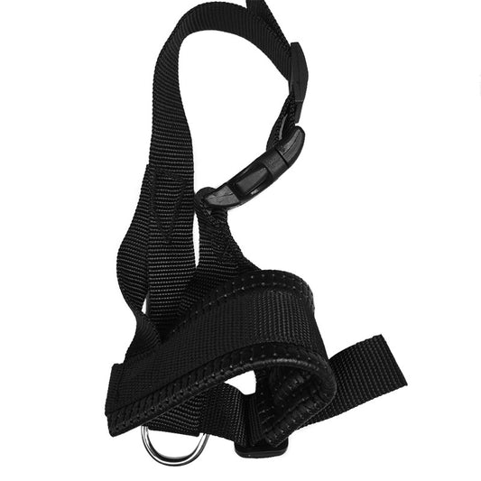 Muselière Nylon Ajustable Anti-Aboiement pour Chien - Papapattes