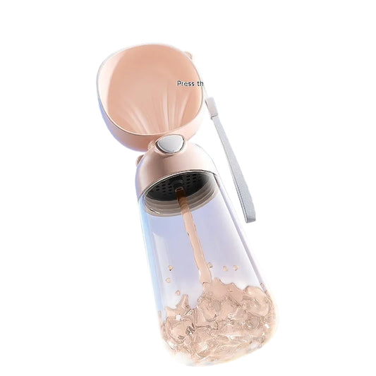 Gourde portable pour chiens, pratique pour les déplacements