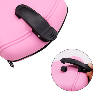 Sac à friandises en silicone pour chien, pratique et résistant aux intempéries.