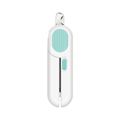 Ciseaux à ongles LED pour une coupe précise des griffes de chats.