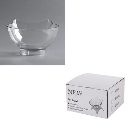 Support de gamelle élevé pour chat, pratique et élégant