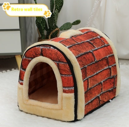 Lit Portable Confortable pour Chats et Chiens - Papapattes