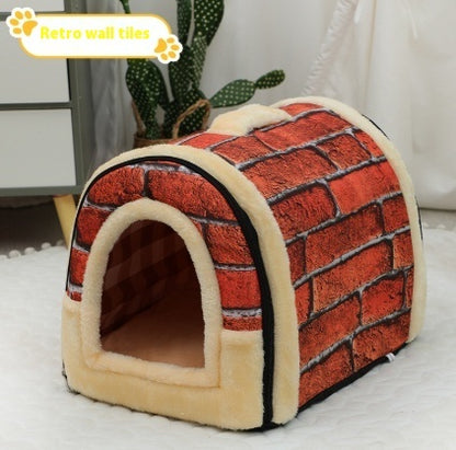 Lit Portable Confortable pour Chats et Chiens - Papapattes