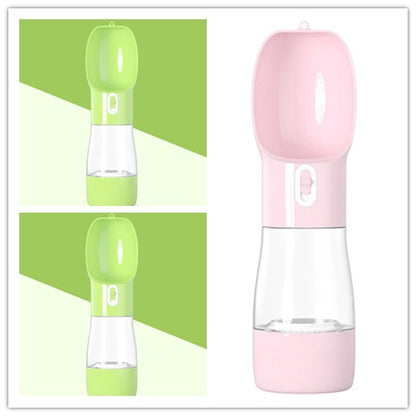 Gobelet multifonction pour animaux, pratique pour les balades.