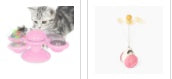 Jouet rotatif multifonction pour divertir les chats et les stimuler.