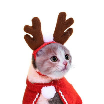 Costume de Noël festif pour chiens et chats, parfait pour les fêtes