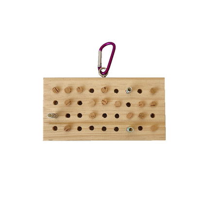 Jouet en Bois pour Perroquet - Clavier - Papapattes