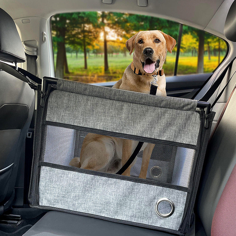 Tapis de voyage pour chien, panier pliable et confortable