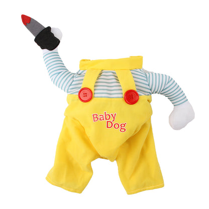 Costume de Chat Assassin Jaune - Papapattes