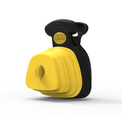Distributeur pliable de sacs à crottes pour chiens