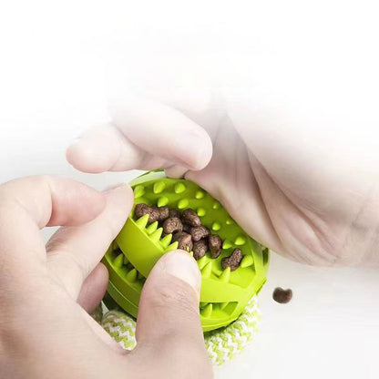 Balles interactives pour petits chiens, combinant jeu et récompenses.