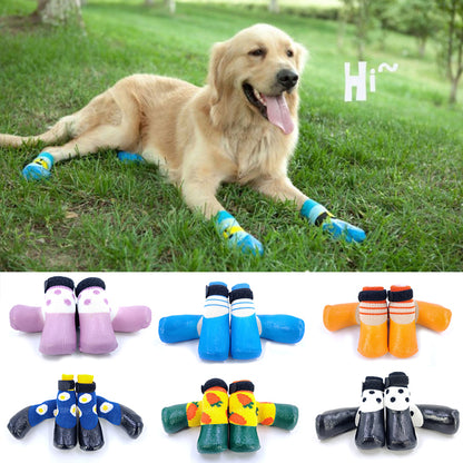 Chaussettes Anti-Dérapantes Imperméables pour Chien - Papapattes