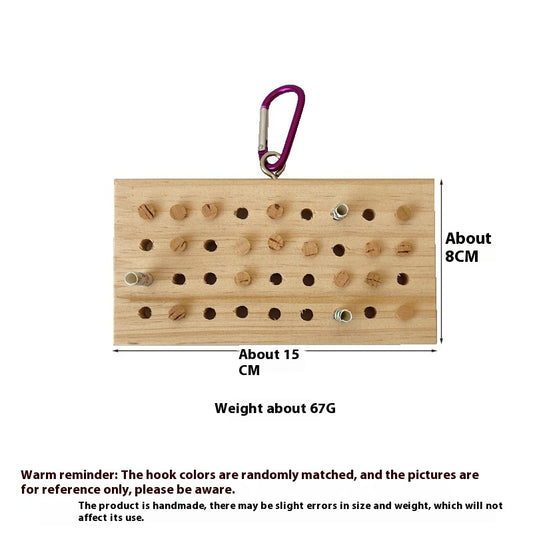 Jouet en Bois pour Perroquet - Clavier - Papapattes