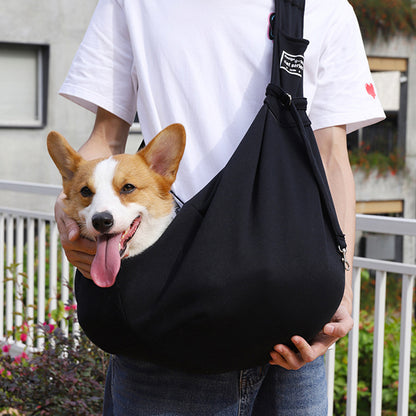 Sac de transport confortable pour animaux, idéal pour les voyages en toute sécurité.