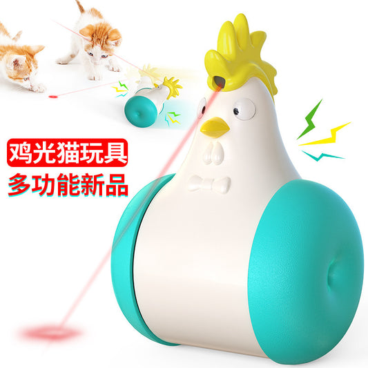 Jouet interactif électrique pour chat Chicken Light