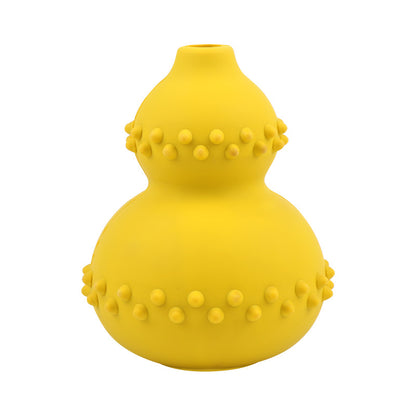 Jouet interactif en caoutchouc naturel pour stimuler les chiens.