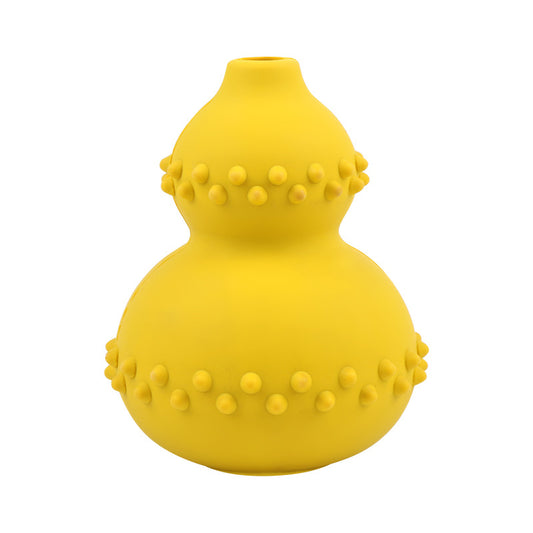 Jouet interactif en caoutchouc naturel pour stimuler les chiens.